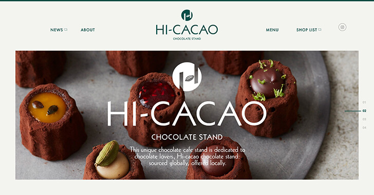 Hi Cacao Chocolate Stand ハイカカオ チョコレートスタンド オフィシャルサイト 1guu